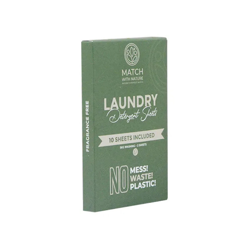 Match with Nature Laundry Detergent Sheets