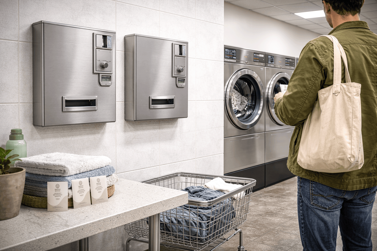 Vend-Ready Laundry Detergent Sheets (Up to 5 Loads)