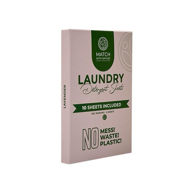 Match with Nature Laundry Detergent Sheets
