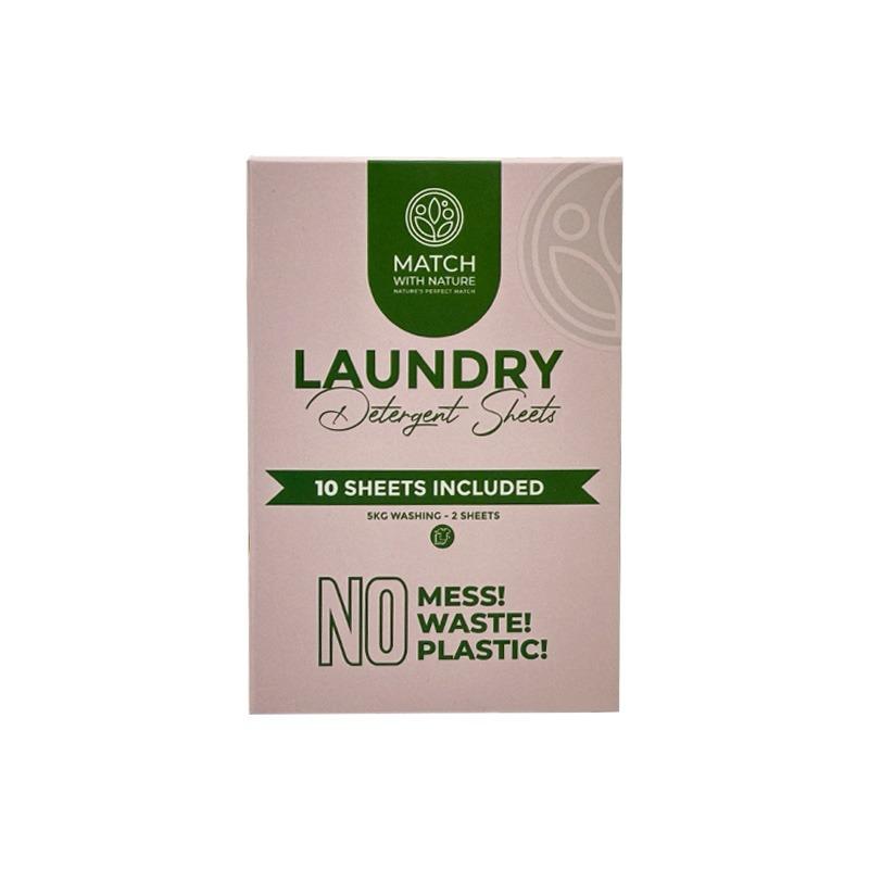 Match with Nature Laundry Detergent Sheets