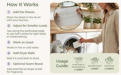 Match with Nature laundry bundle contents