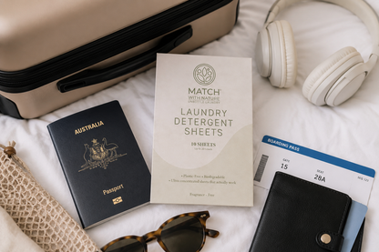 Match with Nature Fragrance Free Travel Laundry Sheets