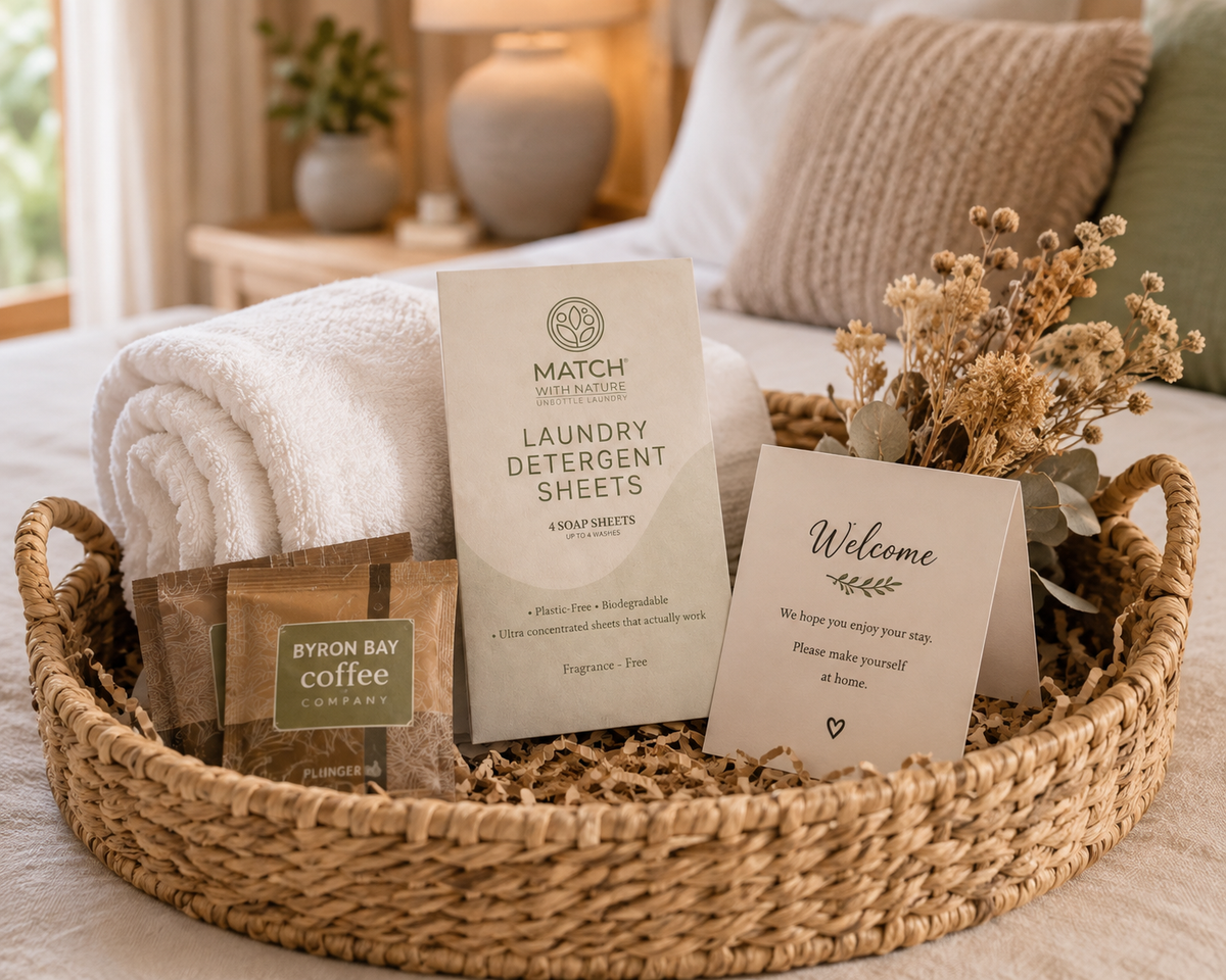 Match with Nature Fragrance Free Individual Guest Laundry Packs