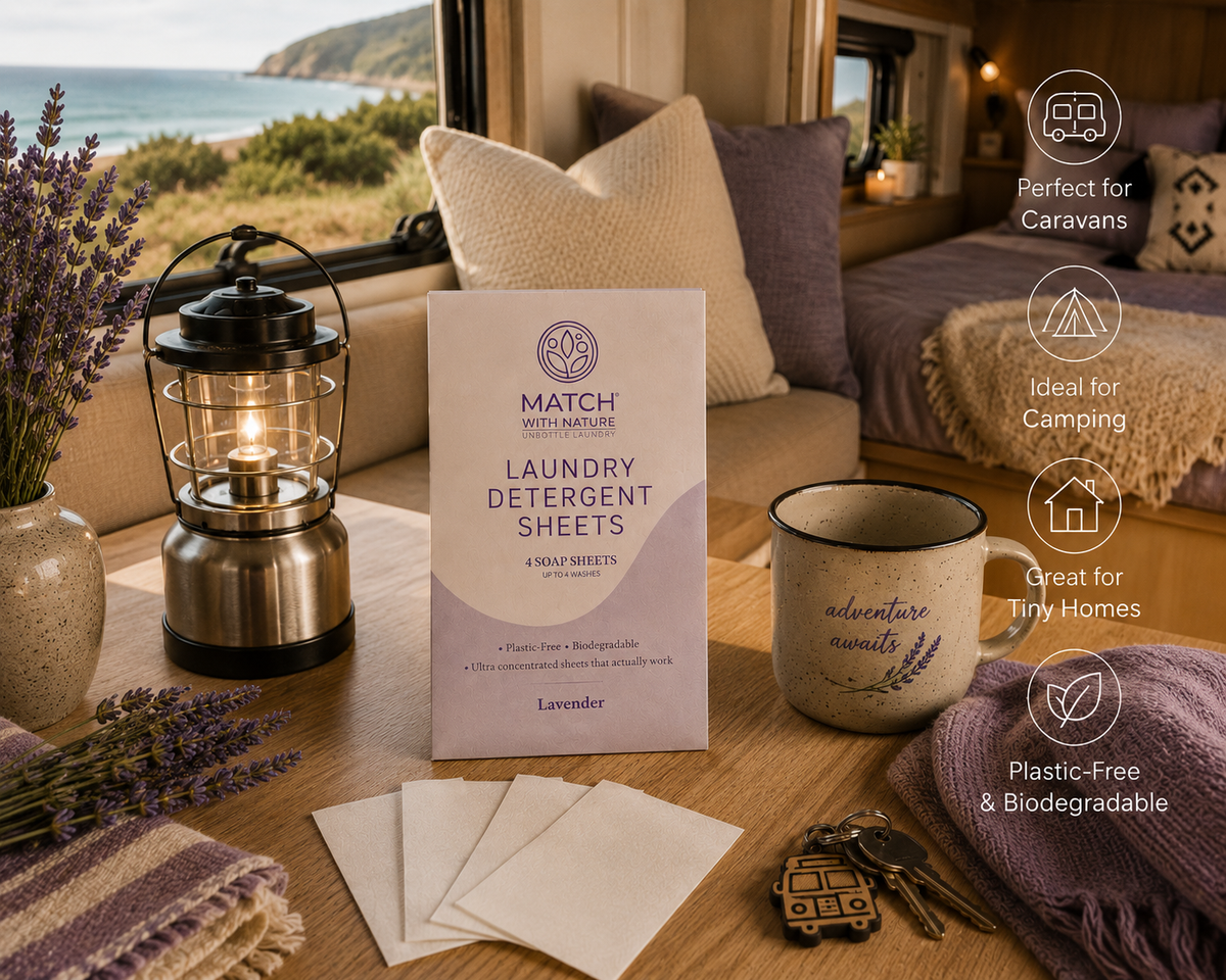 Match with Nature Lavender Individual Guest Laundry Packs