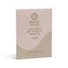 Match with Nature Fragrance Free Travel Laundry Sheets