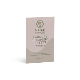 Single-Load Laundry Sheet Envelopes - Fragrance-free