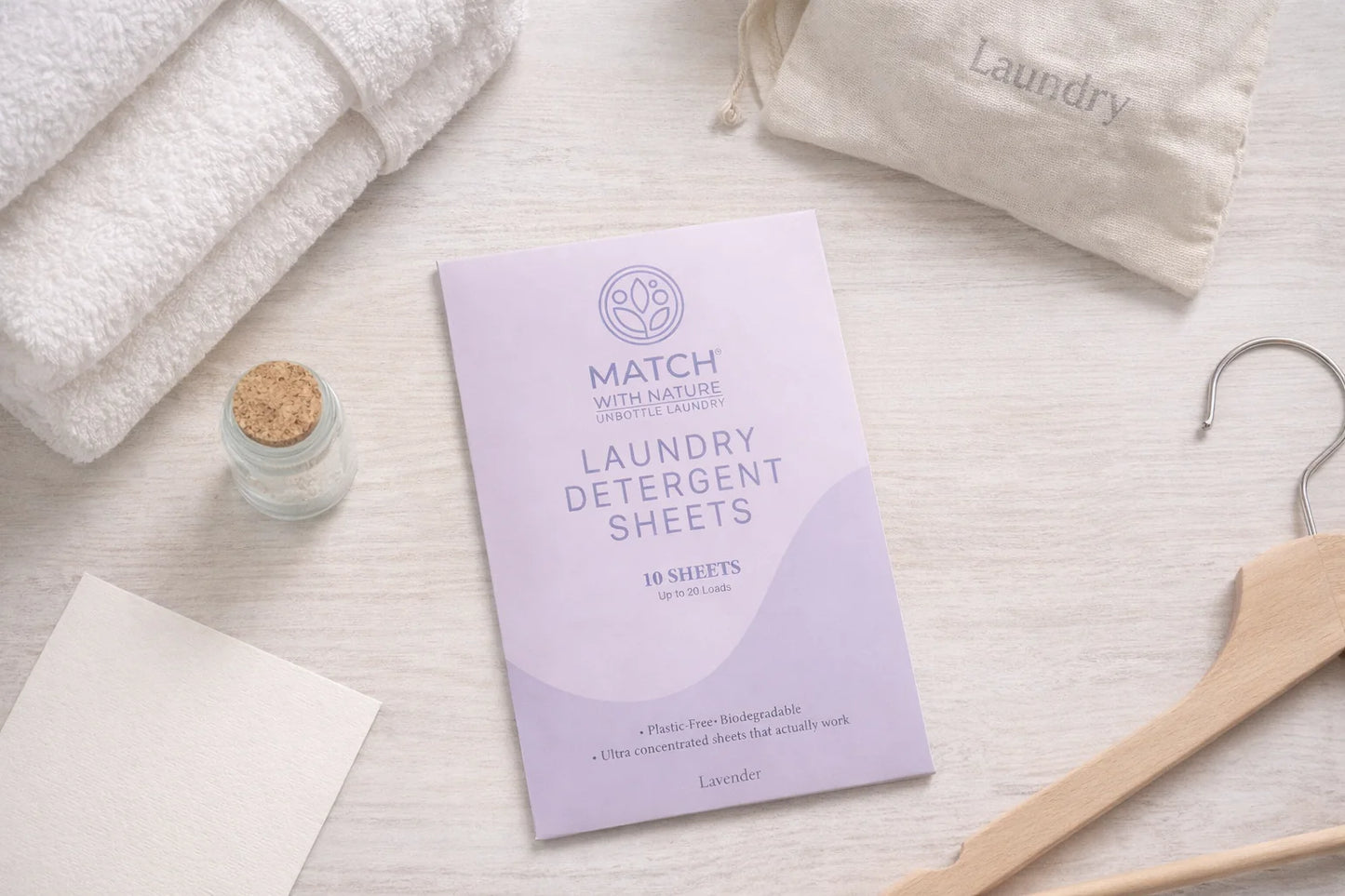 Travel Laundry Sheets – Lavender