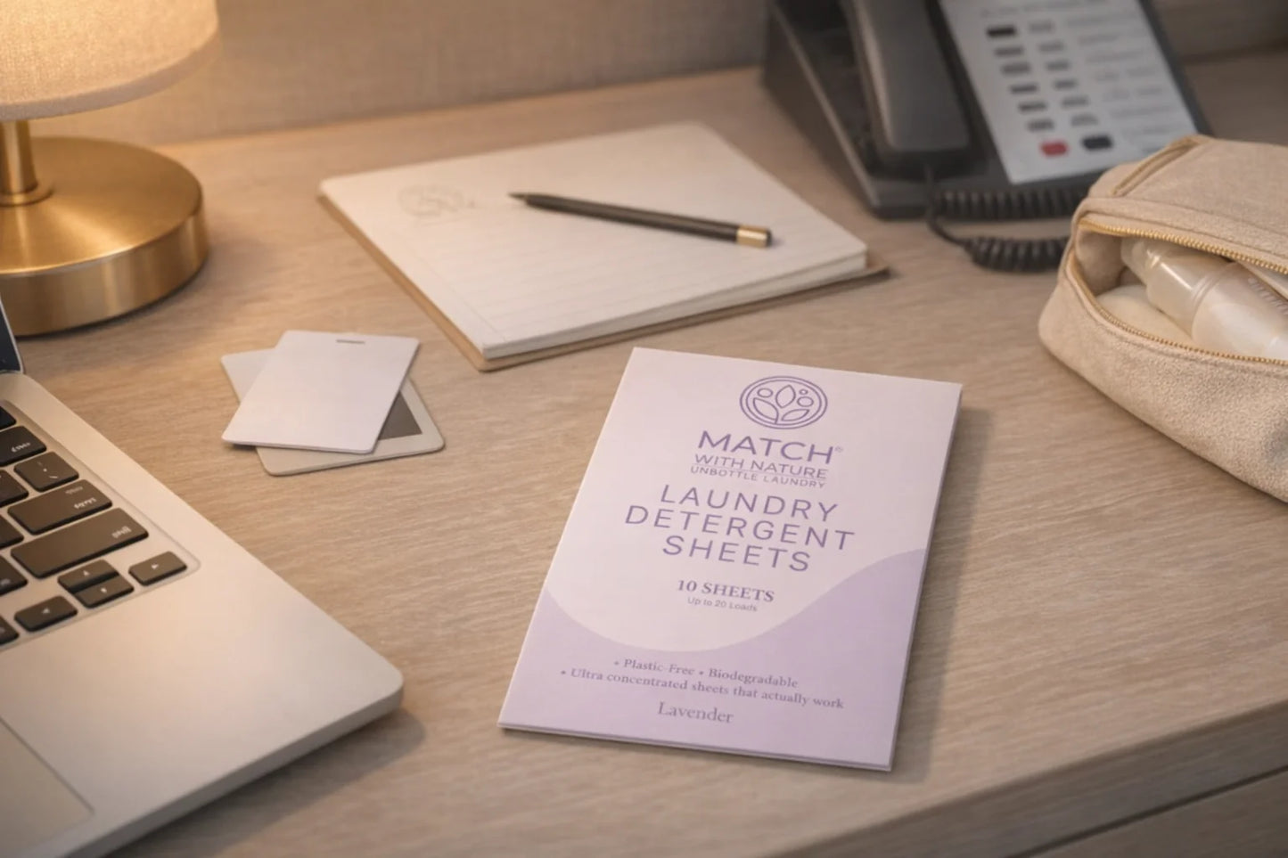 Travel Laundry Sheets – Lavender
