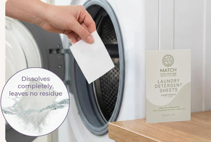 Single-Load Laundry Sheet Envelopes - Fragrance-free